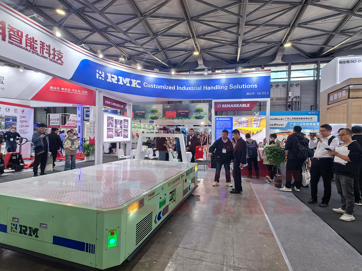 河南睿迈科 CeMAT 亚洲物流展参展圆满落幕，30 吨自动 AGV 引关注