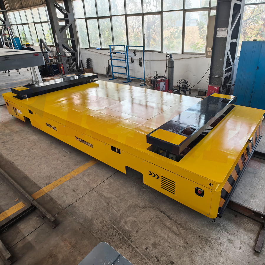 睿迈科 10吨rgv轨道小车电动平车 载重运输自动化轨道平车