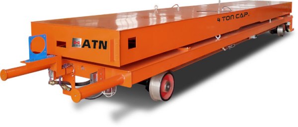 奥特能轨道平板车：工业运输的得力助手