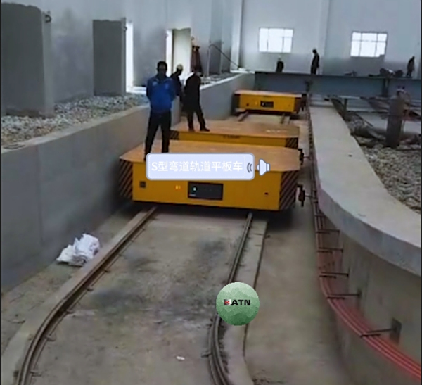 转弯轨道车：工业运输的革新力量