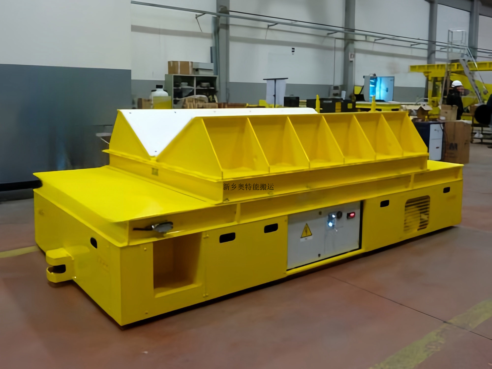 钢卷卷材无轨电动平车