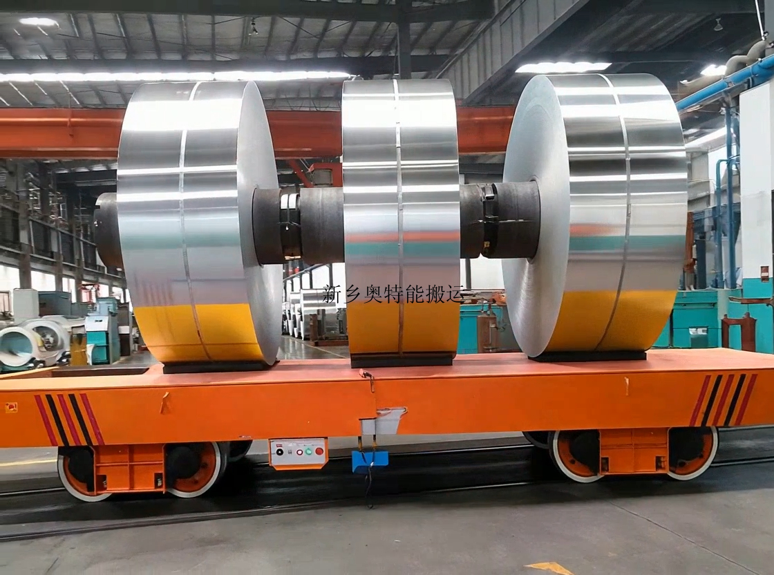 钢卷卷材轨道电动平车