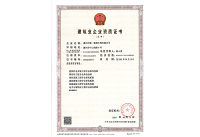 2018年新增资质证书