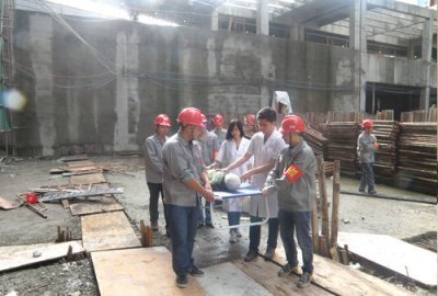 工地应急救援演练