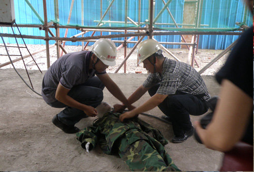 工地应急救援演练_2