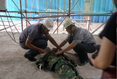 工地应急救援演练_2