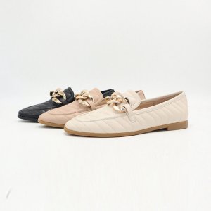 Fashion Leather Ballet Flats Women Shoes Manufacturers
