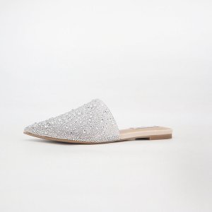 leather mule flat sandals shoes china factory