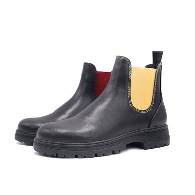 High Quality short heel boots Leather Shoes Manufacturers