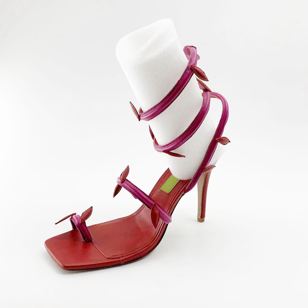 Fashion High Heel Women Roman Sandals Shoes Manufacturers 