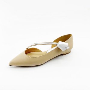 leather mule flat sandals  women shoes china factory