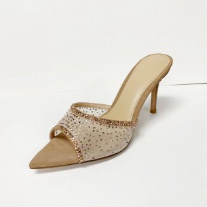 Fashion High Heel mesh Women Sandals Shoes Manufacturers