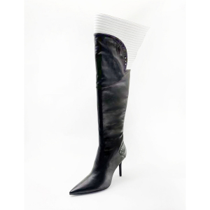 High Heel long boots Leather Shoes High Quality Manufacturers & Shoes Factory made in china