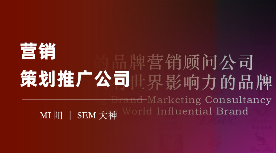 营销策划推广公司 - 为你提供全方位的网络营销解决方案