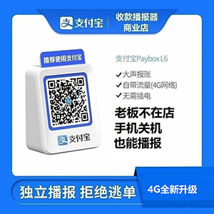 支付宝收款音箱4G版L6