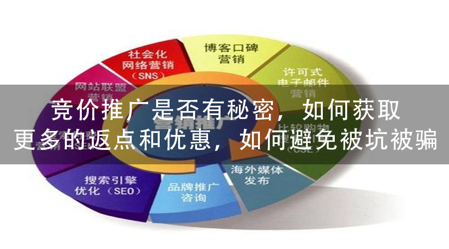 竞价推广是否有秘密，如何获取更多的返点和优惠，如何避免被坑被骗