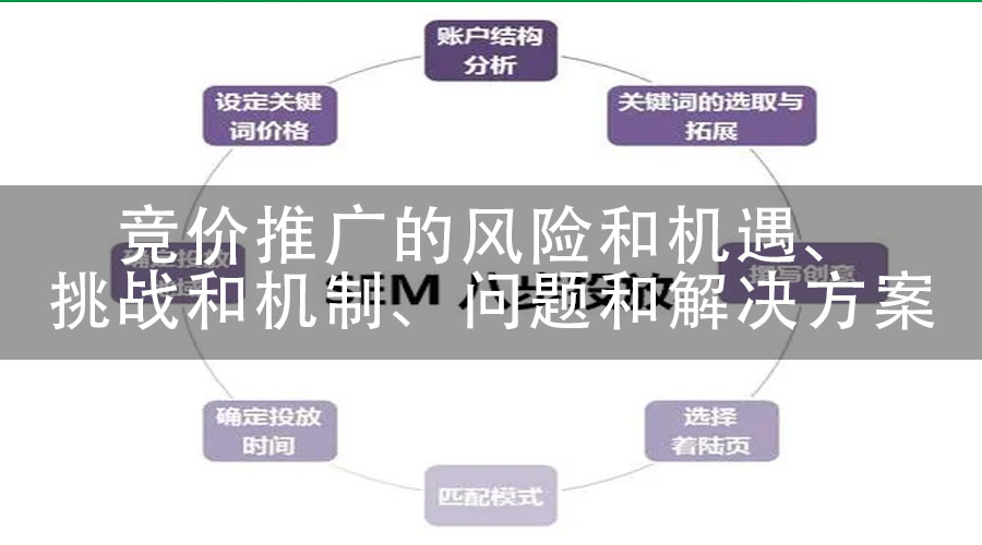 竞价推广的风险和机遇、挑战和机制、问题和解决方案