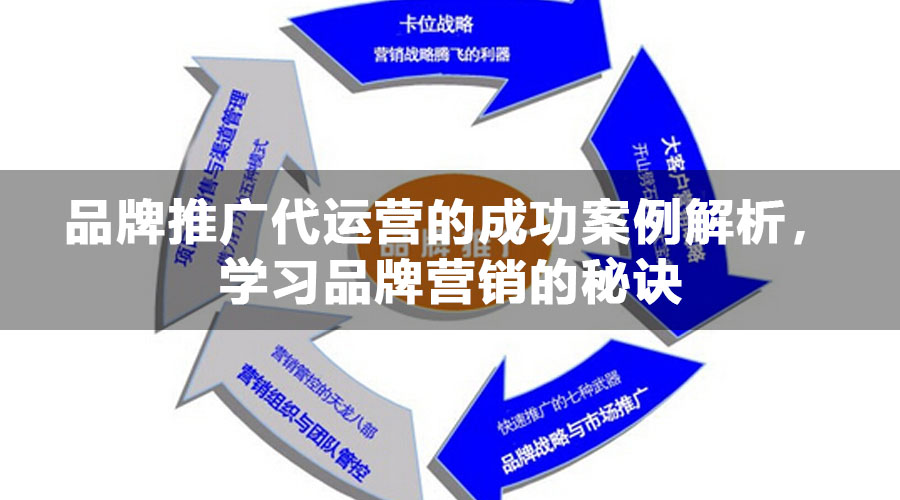 品牌推广代运营的成功案例解析，学习品牌营销的秘诀