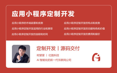 应用小程序定制开发