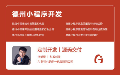 德州小程序开发