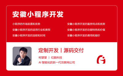 安徽小程序开发