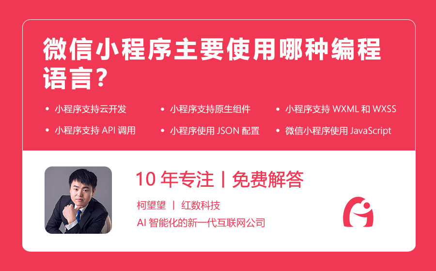 微信小程序主要使用哪种编程语言？