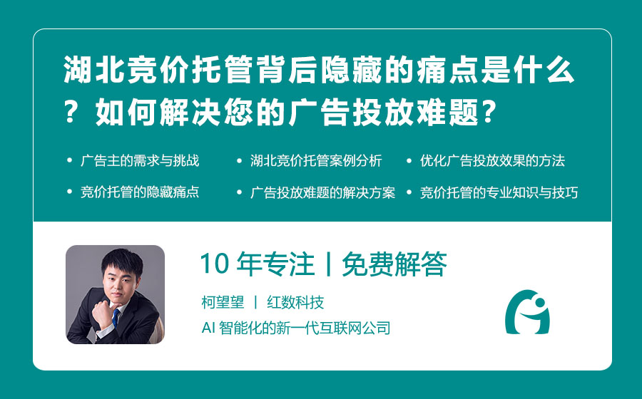 湖北竞价托管背后隐藏的痛点是什么？湖北竞价托管：如何解决您的广告投放难题？