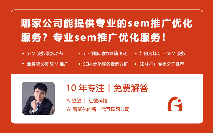 哪家公司能提供专业的sem推广优化服务？专业sem推广优化服务，助您业务飞跃！