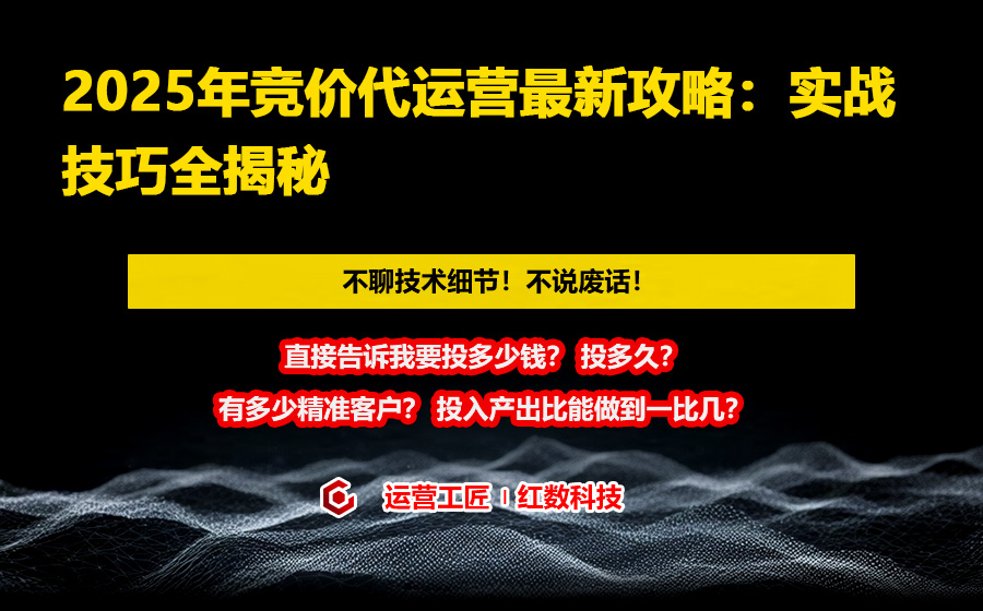 2025年竞价代运营最新攻略：实战技巧全揭秘