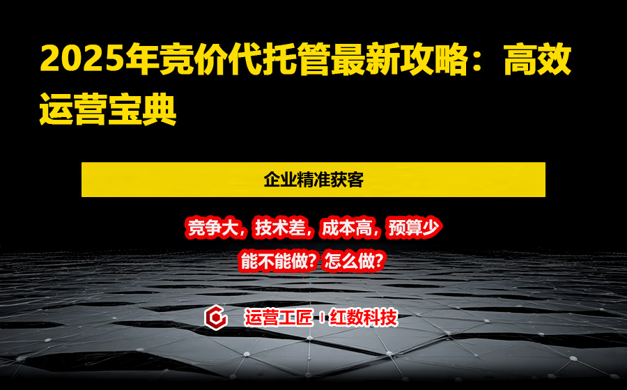2025年竞价代托管最新攻略：高效运营宝典