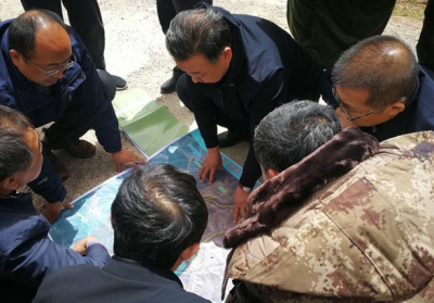 深度挖掘边塞文化 经济转型公路先行——朔城区领导到黑驼山风电旅游公路现场指导工作