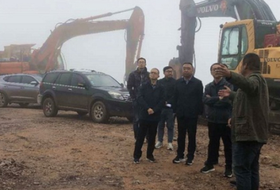 公司领导对晋城市太行一号国家风景道阳城段进行现场踏勘