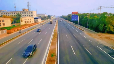 祝贺！临猗县农产品物流园道路及连接线工程（G209段）主车道全线贯通