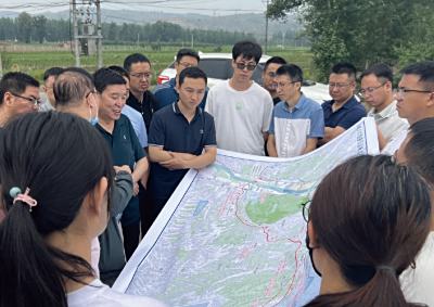 领导及专家组对公司G337静乐过境改线工程外业验收