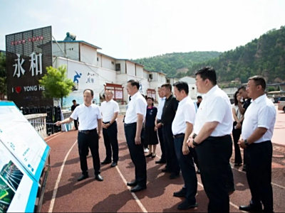 林红玉副省长调研国道341永和县城过境公路改线工程项目