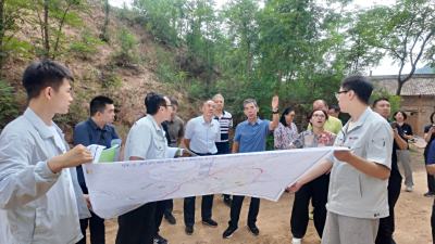 国道309安泽县城过境公路改线工程顺利通过初步设计外业验收