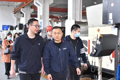 永嘉县常委副县长陈博莅临东宝阀门调研