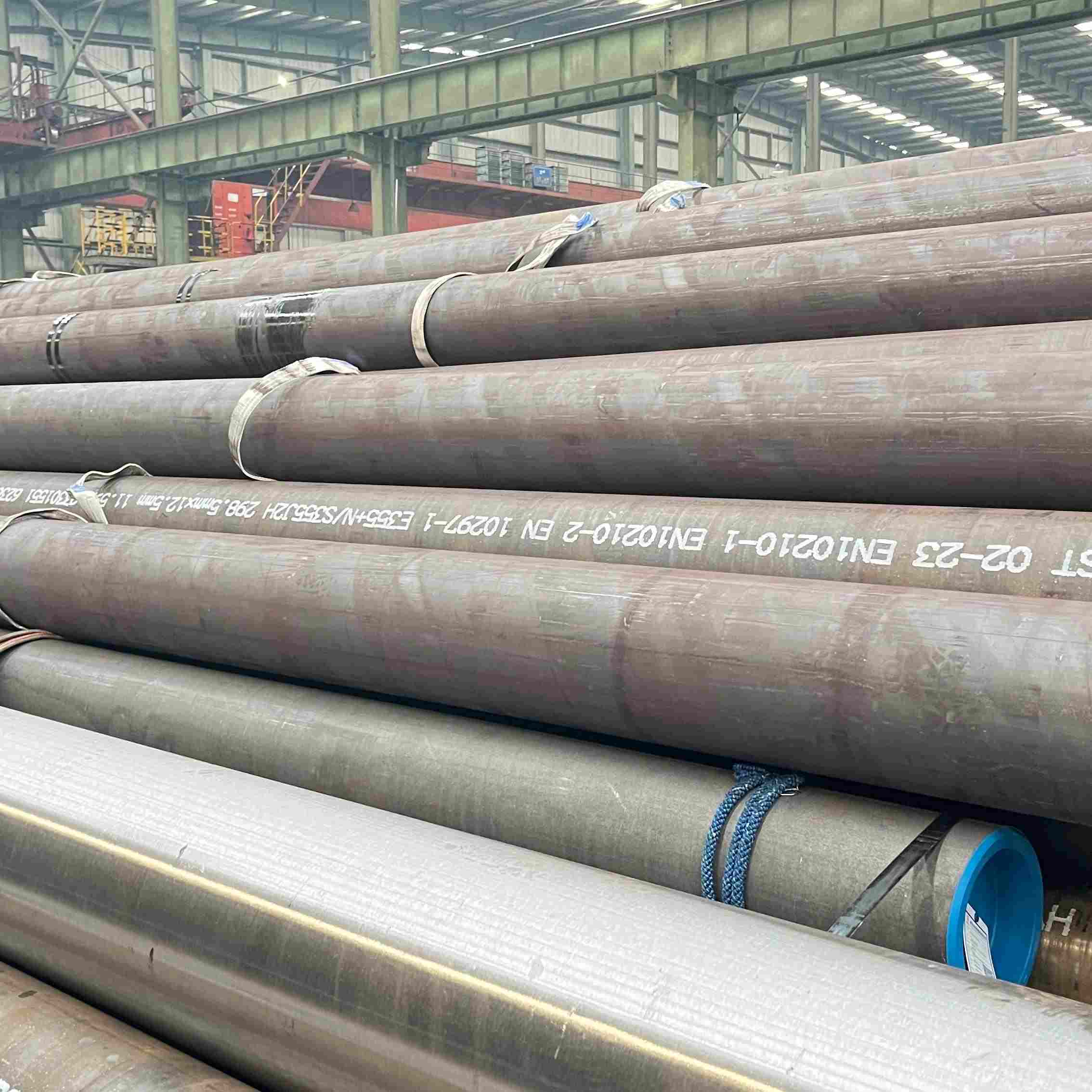 EN 10210-1标准S355NH材质细晶粒钢结构无缝钢管