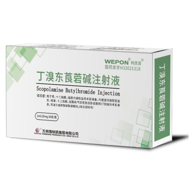 丁溴东莨菪碱注射液