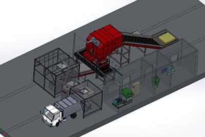 Solution B for Large Waste Resource Disposal System