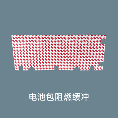 电池包阻燃缓冲海绵