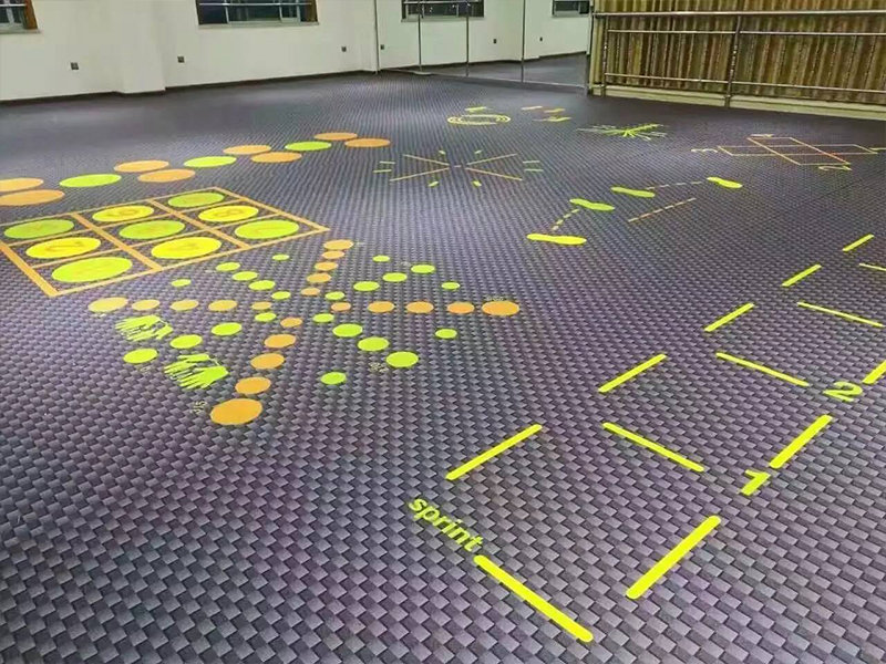 定制图案橡胶地坪