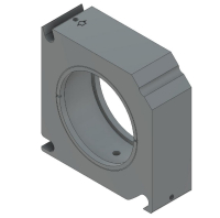 SIGMA西格玛   C60-SLFH-50.8A   笼式用侧面插入式镜架（通孔）