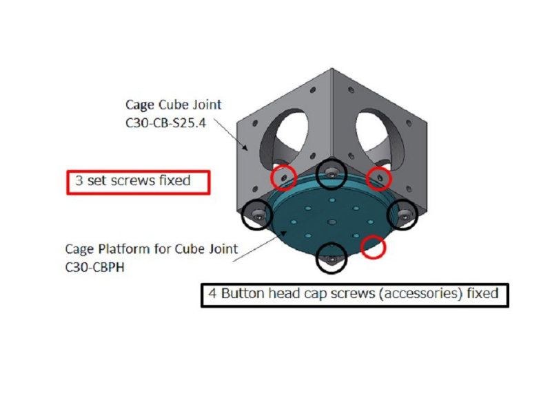 SIGMA西格玛   C30-CBPH   笼式立方体接头用平台