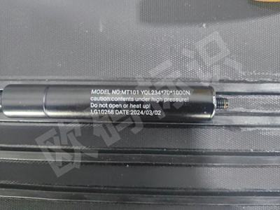 气弹簧配件UV喷码机，客户案例
