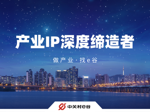 做产业 · 找e谷