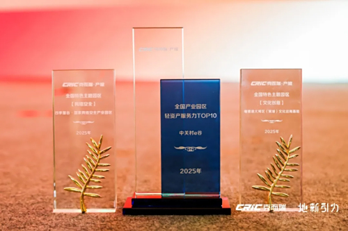 中关村e谷荣膺克而瑞2025年度测评三项重磅大奖，实力领航产业园区高质量发展