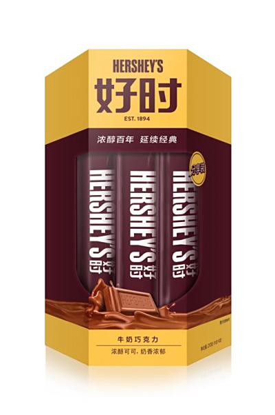 好时 210g排块牛奶巧克力