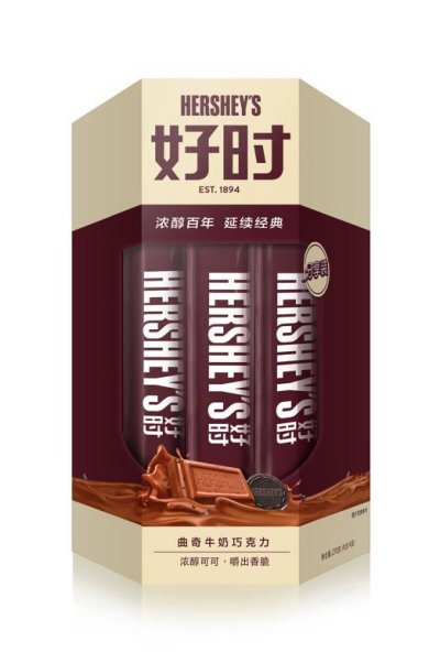 好时 210g排块曲奇牛奶