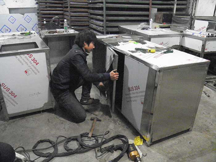 芜湖商场展柜定制品之一